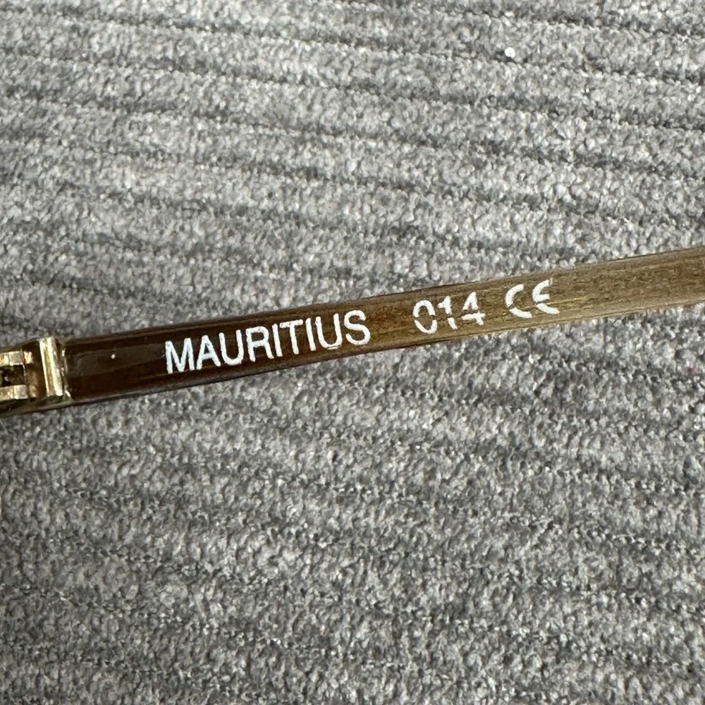 Personal Optics Mauritius 014 Brown Tortoise Rectangle Reading Y2K Glasses +1.50